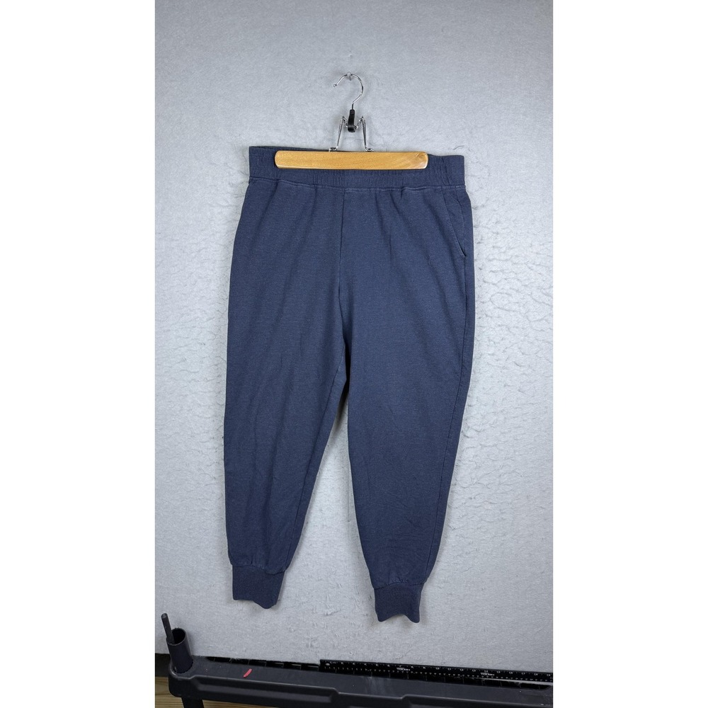 Patagonia Sweatpants Mens Medium‎ Blue Organic Cotton Fleece Jogger Pants Casual